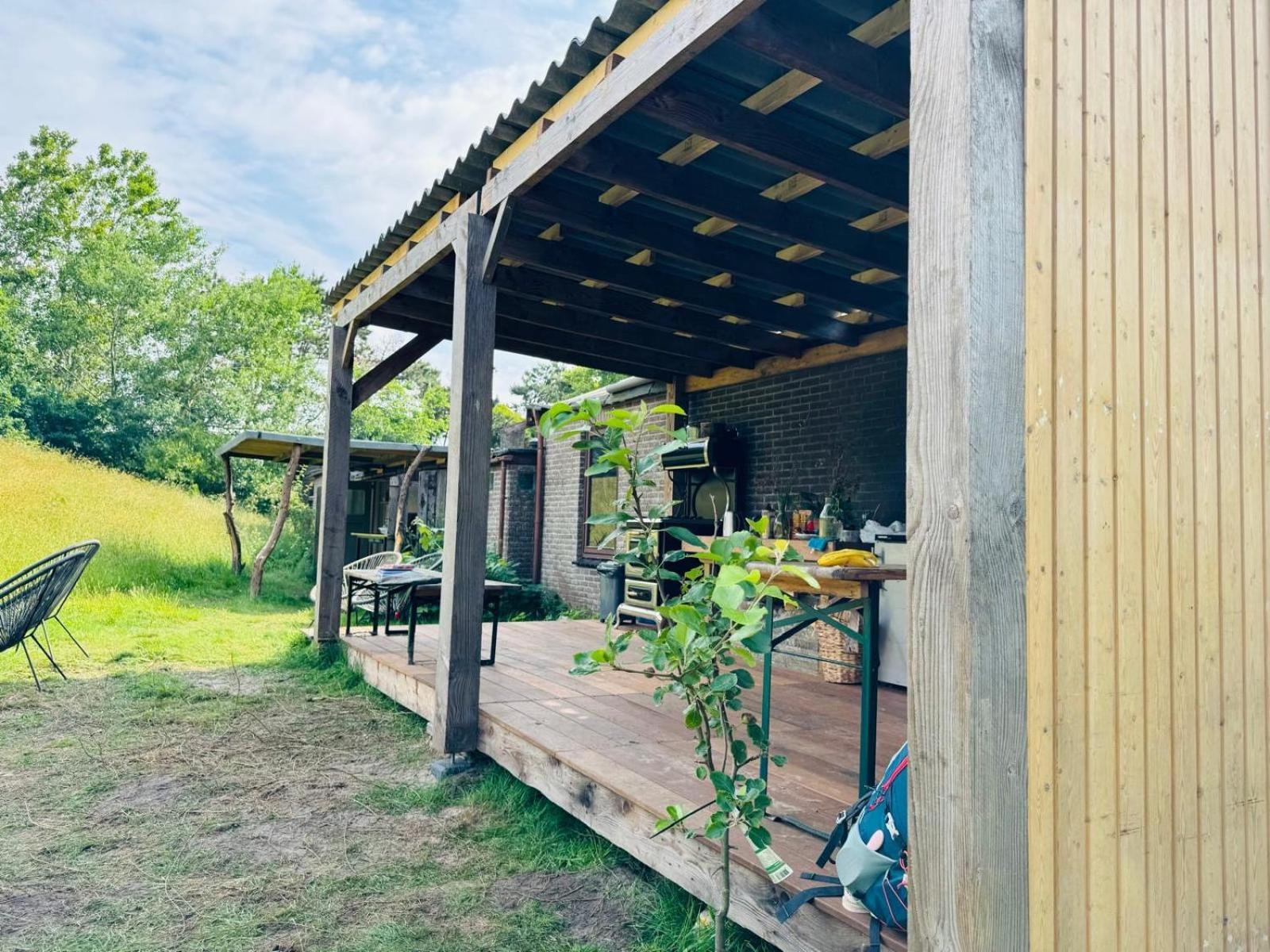 't Horntje Rode Bell Achter Duin酒店 外观 照片